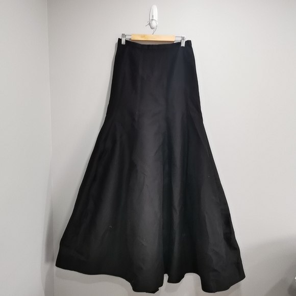 Halston Heritage Black Maxi Dress - Picture 3 of 10